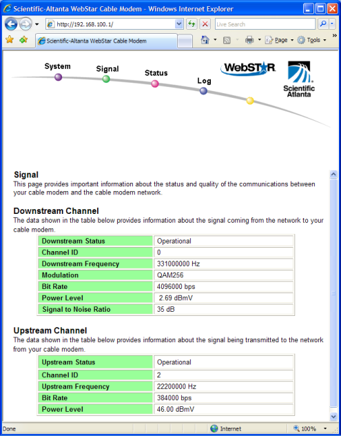 Resolving Broadband Internet Connection.